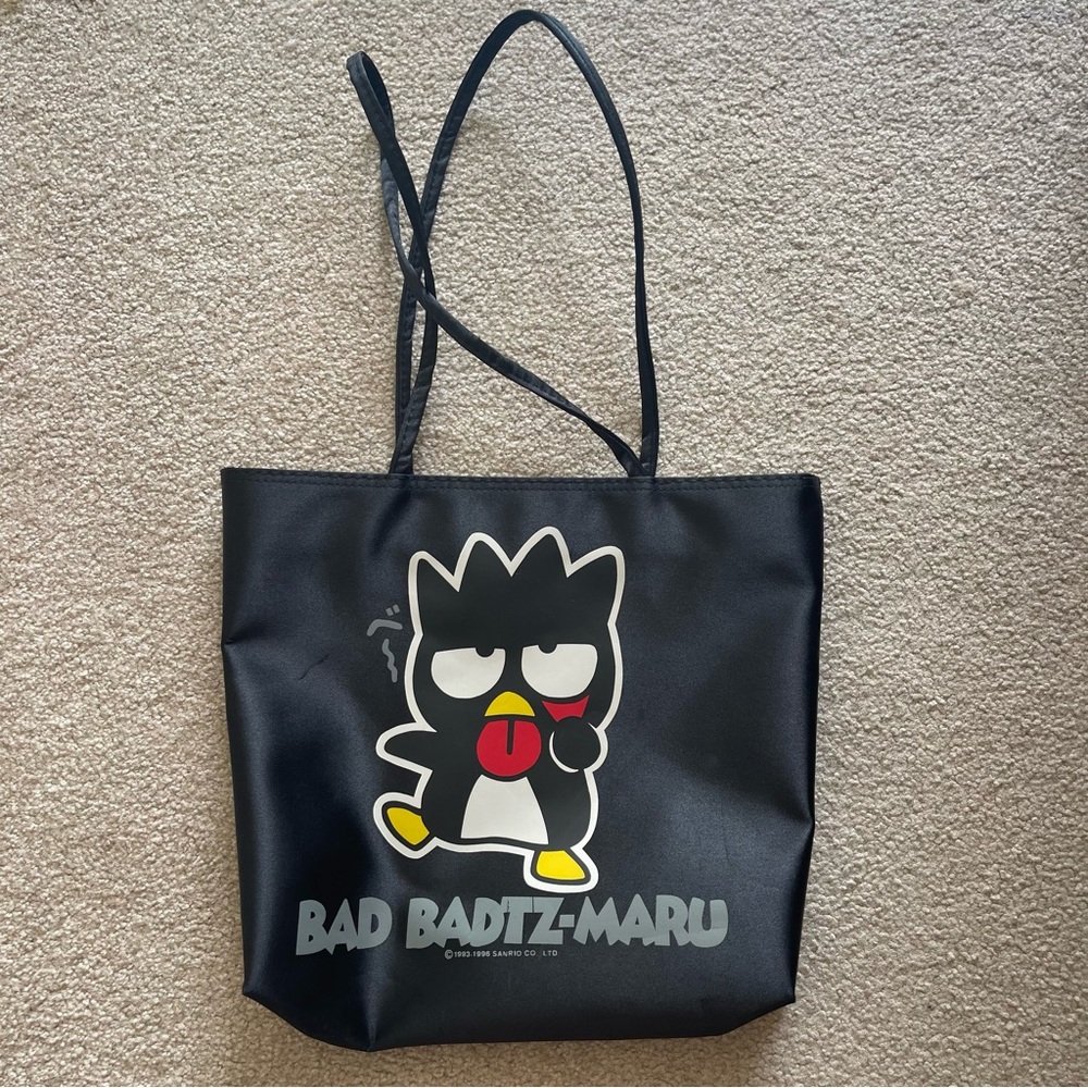 sanrio VINTAGE 1990s bad badtz maru tote bag